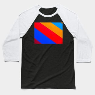 Abstract Colors Baseball T-Shirt